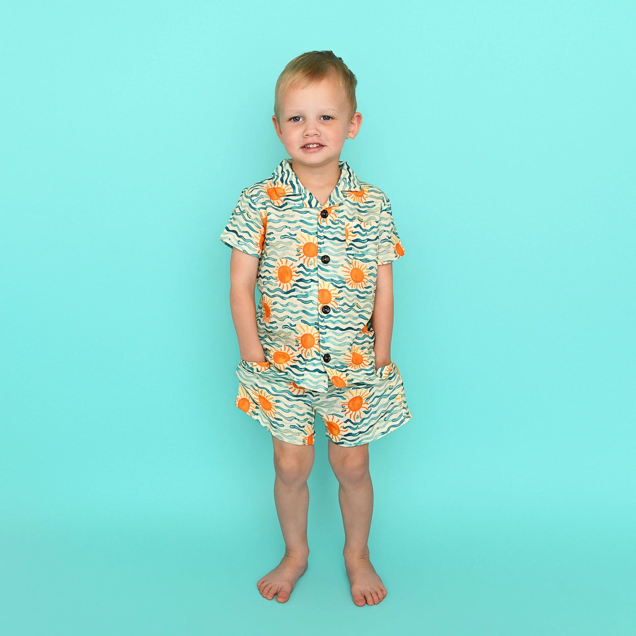 Sonny Set - Cotton Button-up Set
