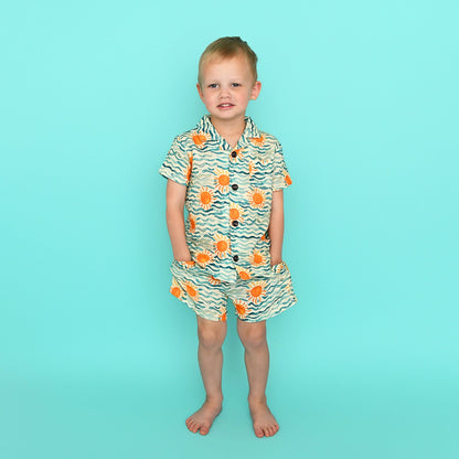 Sonny Set - Cotton Button-up Set