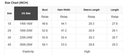 Christmas Snowflake Sweater - Curvy