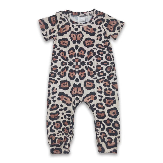 Leopard Short Sleeve Jumper