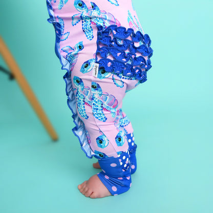 Waverly Bamboo - Ruffle Zippie