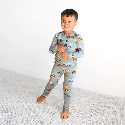 Carter Bamboo - 2-Piece Button Set