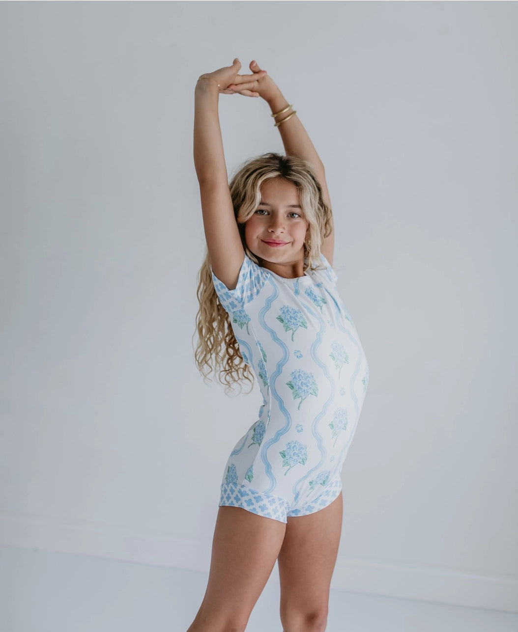 Hydrangea Coquette Leotard