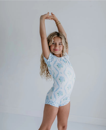 Hydrangea Coquette Leotard