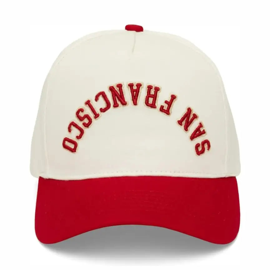 SAN FRAN Upside Down Embroidered Trucker Hat