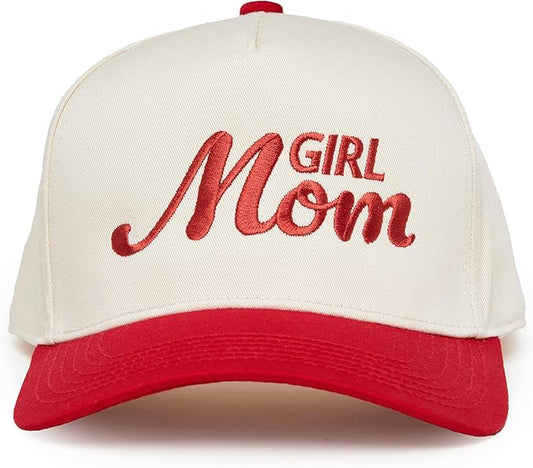 Girl Mom Embroidered Hat