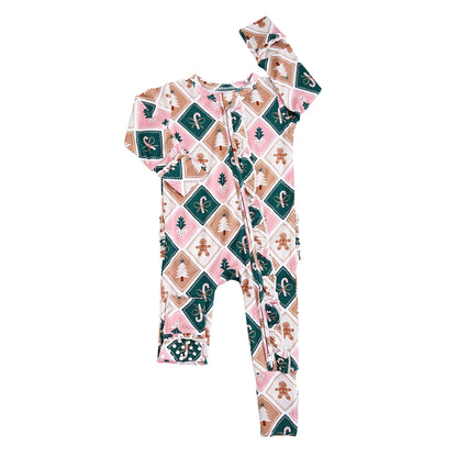 Pearl Bamboo - Ruffle Zippie