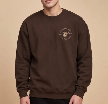 Follow the Word Not the Herd Crewneck