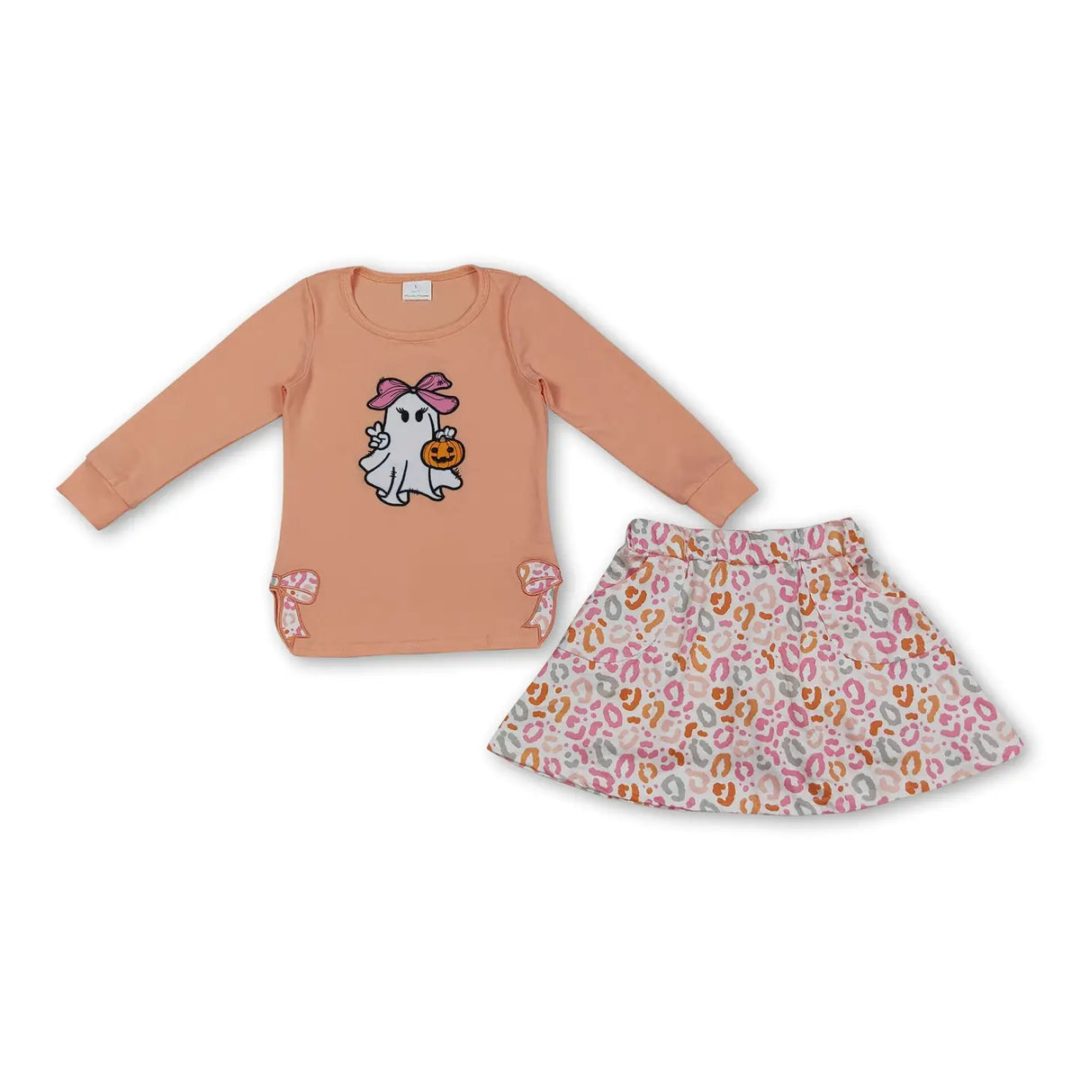 Leopard Ghost Top & Skort