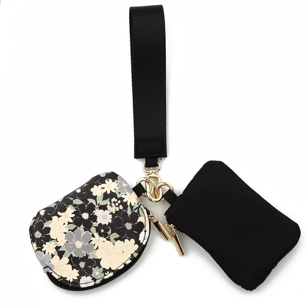 Floral Pouch Wristlet - CLOSES 11/9