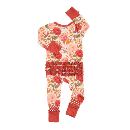 Felicity Bamboo - Ruffle Zippie