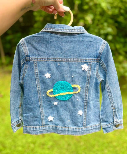 Hand Embroidered Denim Jackets