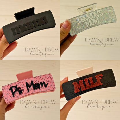 Custom Claw Clips — CLOSES 8/9
