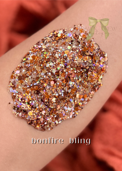HAIR GLITTER: Bonfire Bling - October Sub Color