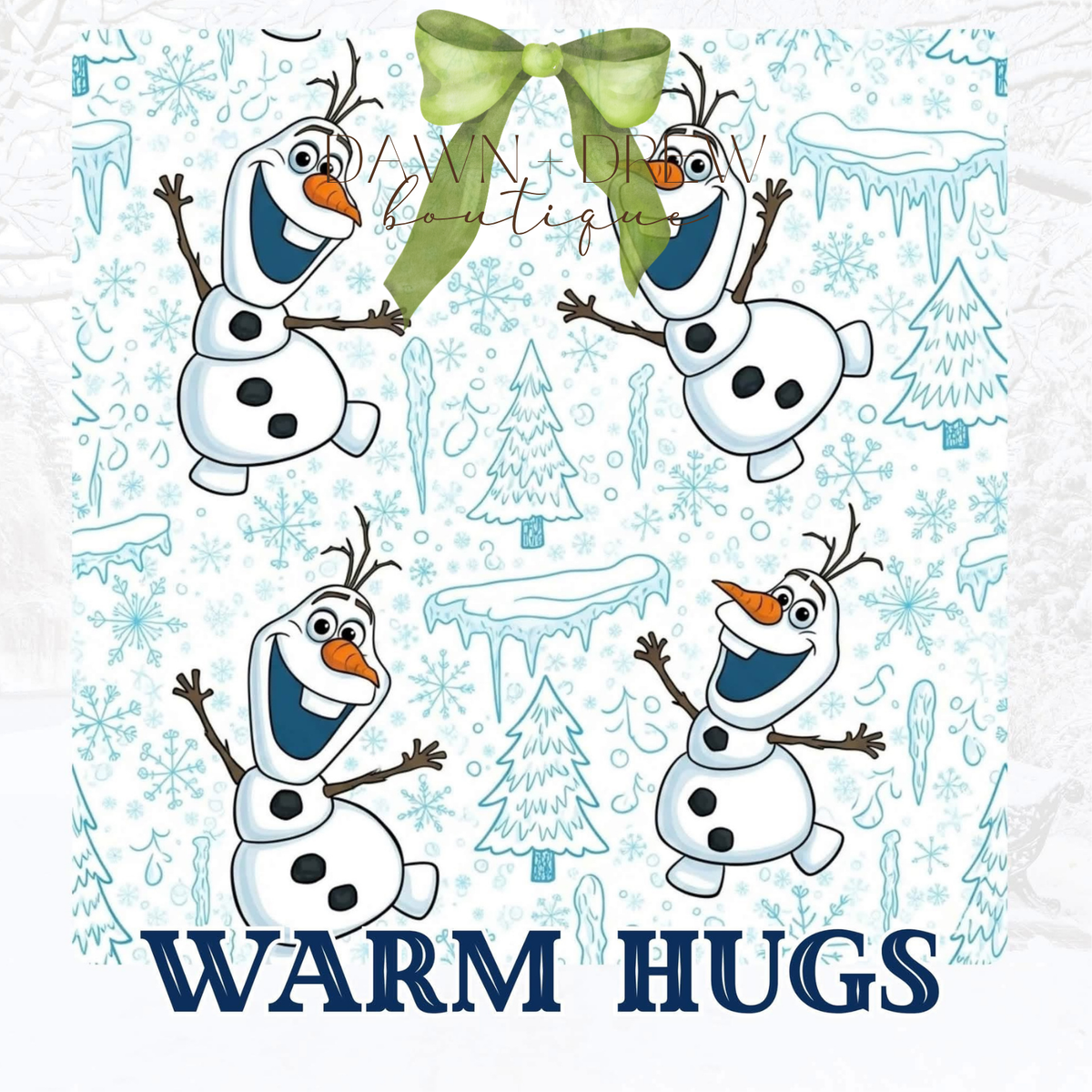 WINTER WONDERLAND BAMBOO — CLOSES 9/28