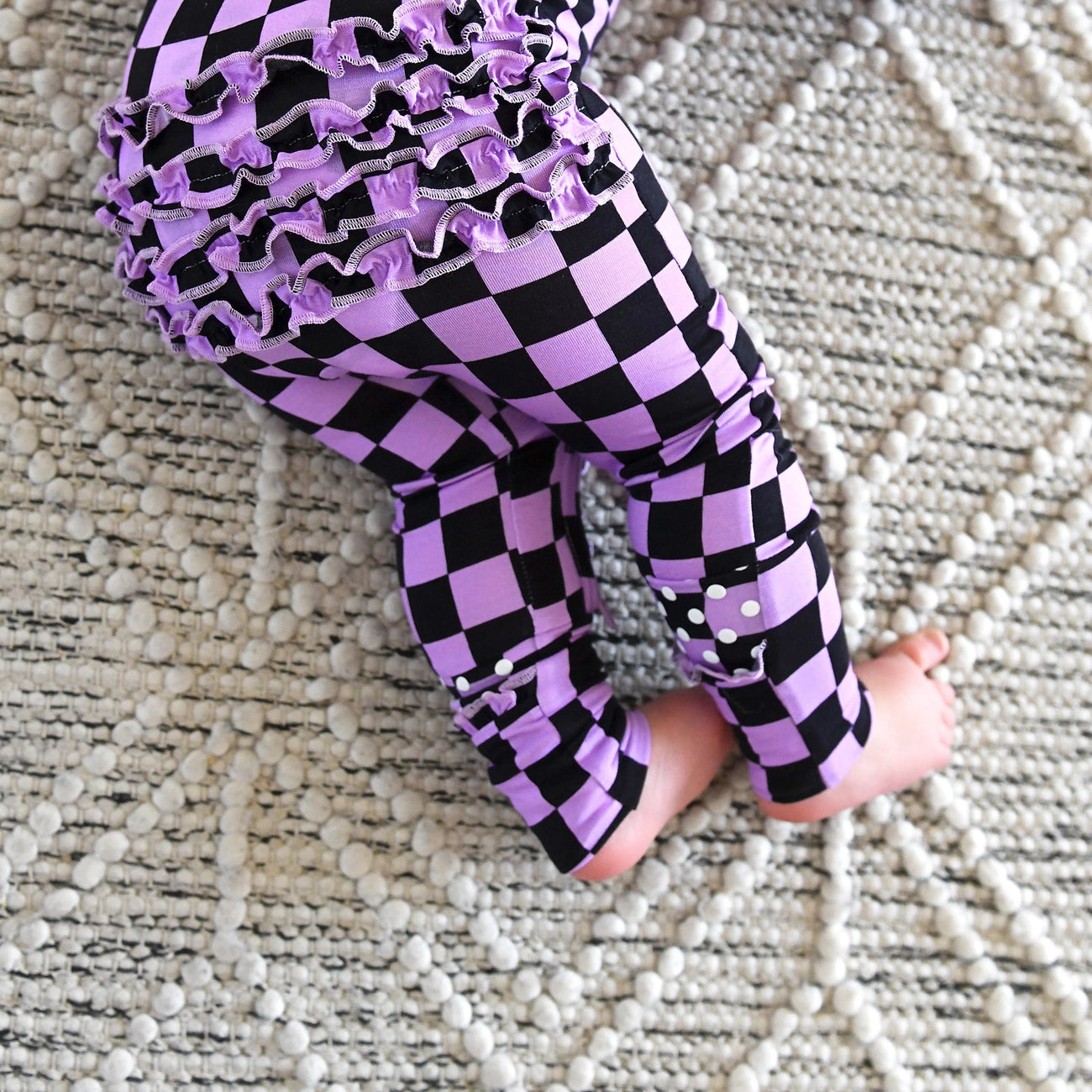 Hadley Bamboo - Ruffle Zippie