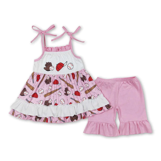 Baseball Cap Tunic Tank Set