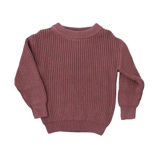 Mauve Knit Sweater