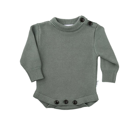 Eucalyptus Knit Sweater Romper
