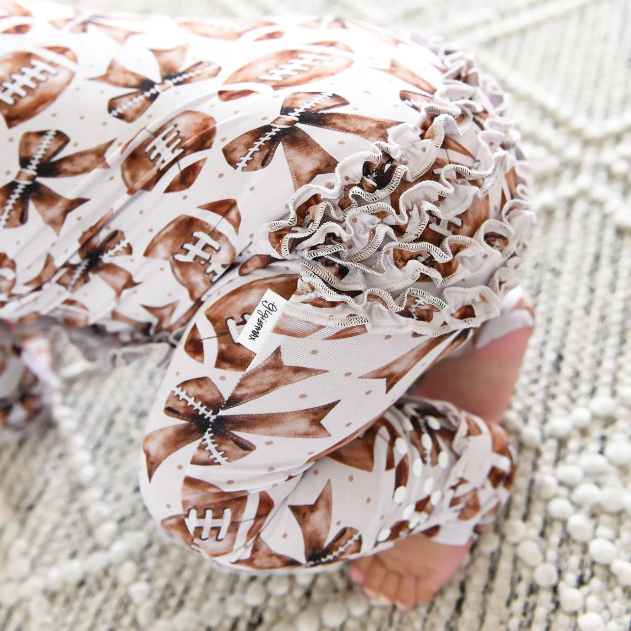 Blaire Bamboo - Ruffle Zippie