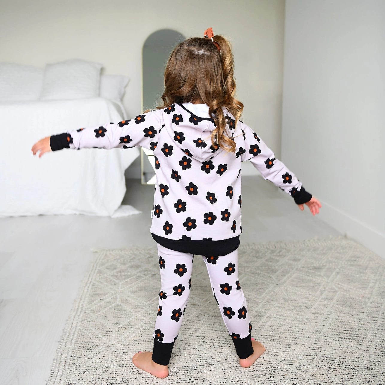 Lizzy Daisy Hooded Sweatsuit Set