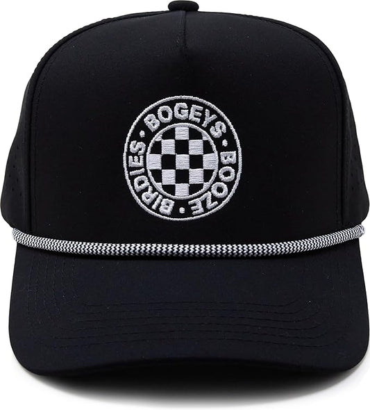 Birdies, Bogeys, & Booze Laser Cut Rope Hat