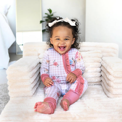 Callie Bamboo - Ruffle Zippie