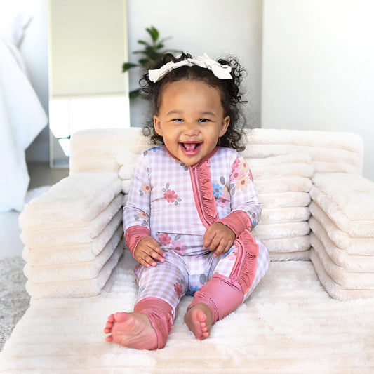 Callie Bamboo - Ruffle Zippie