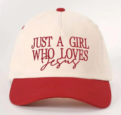 Girl Who Loves Jesus Hat — Closing 11/26