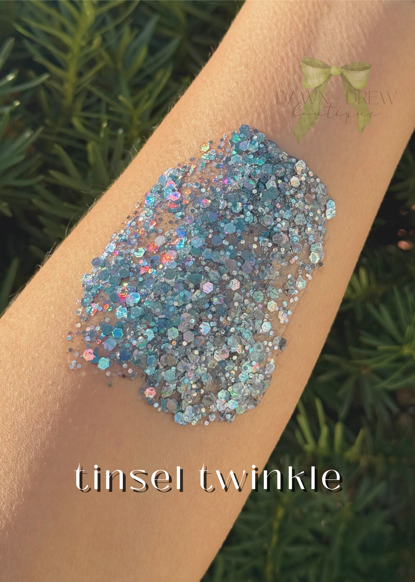 HAIR GLITTER: Tinsel Twinkle - December Sub Color