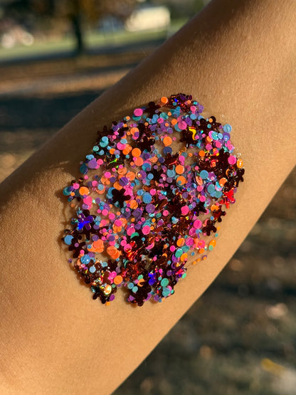 HAIR GLITTER: Gumdrop Buttons