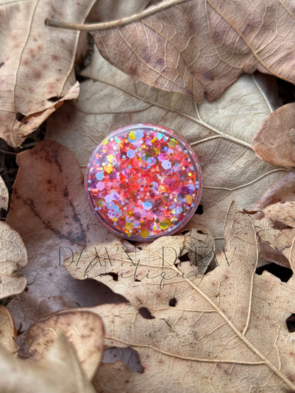 HAIR GLITTER: Candy Corn