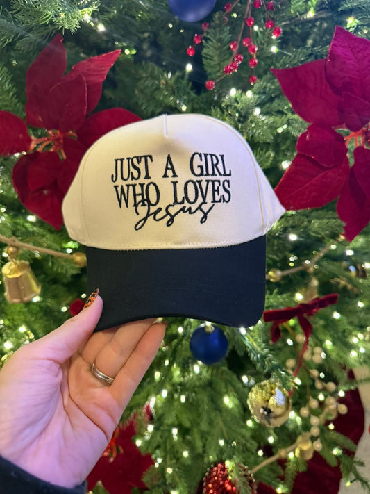 Girl Who Loves Jesus Hat — Closing 11/26