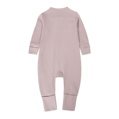 Ribbed Bamboo Zippie - CLOSES 11/9