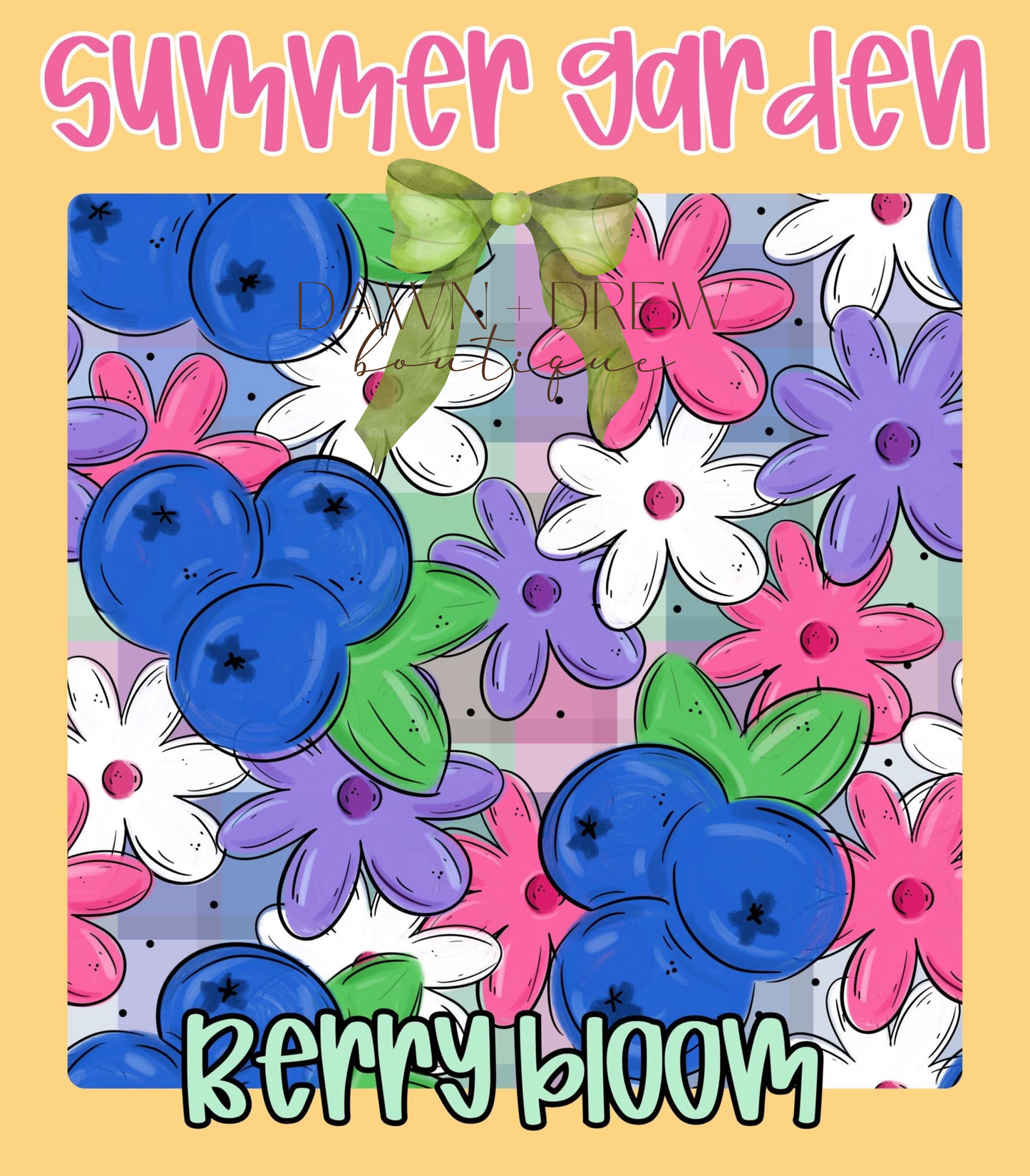 SUMMER GARDEN BAMBOO - CLOSES 4/9