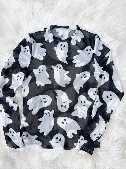 Spooky Mesh Tops