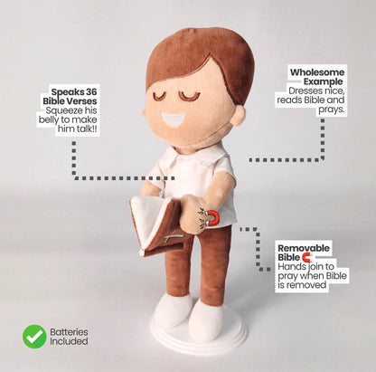 Talking Bible Boy Doll