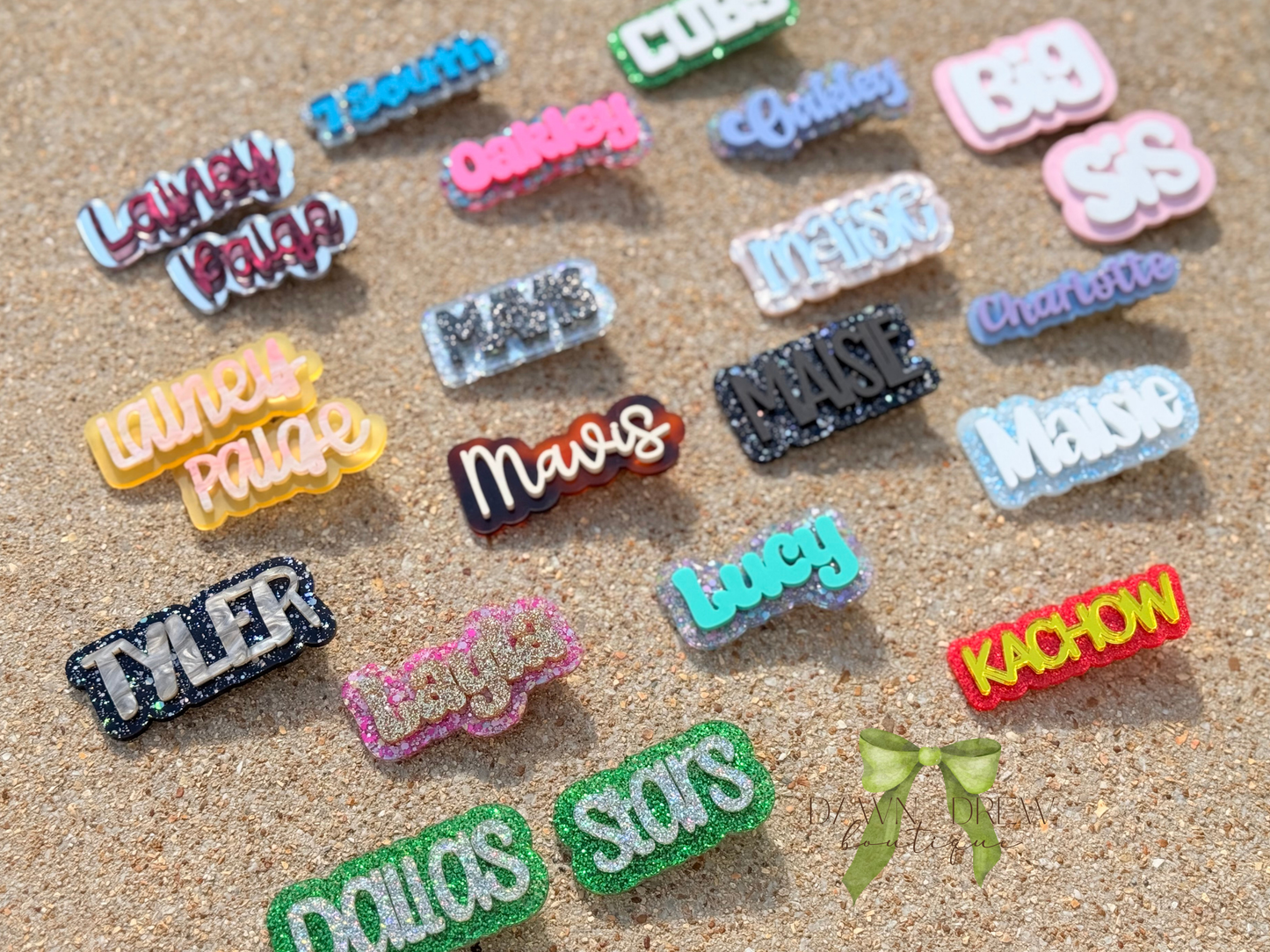Custom Nameplate Clips — CLOSES 6/19