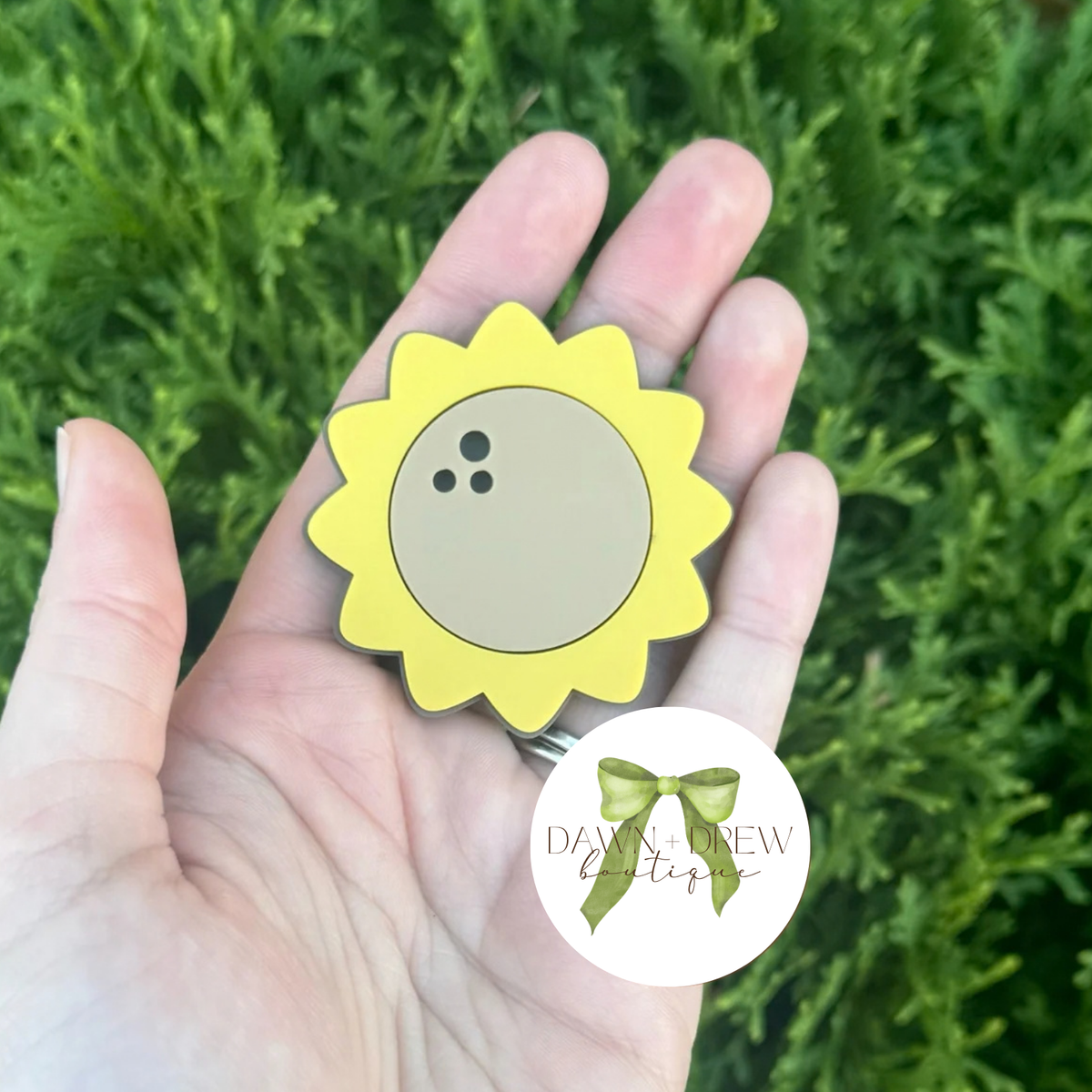 Sunflower Hair Clip