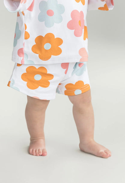 Daisy Pop Shorts Set