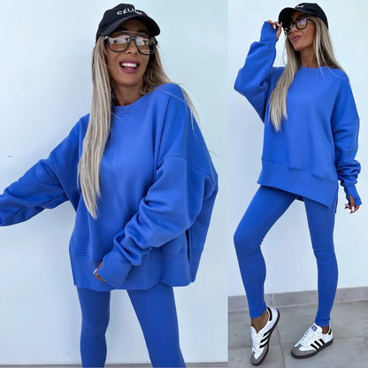 Crewneck Sweatshirt + Leggings