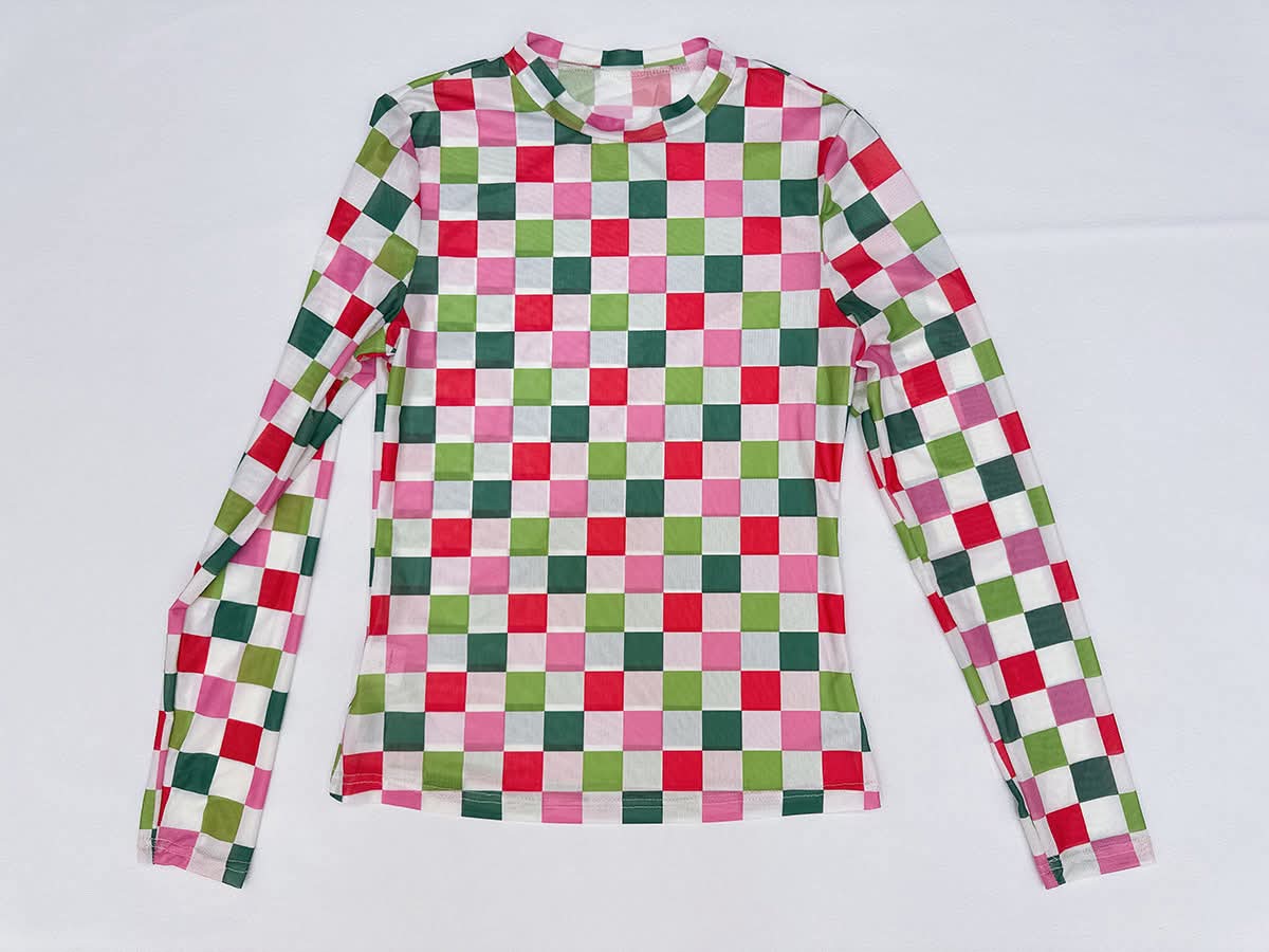 Mommy & Me Christmas Mesh Top - CLOSES 11/9