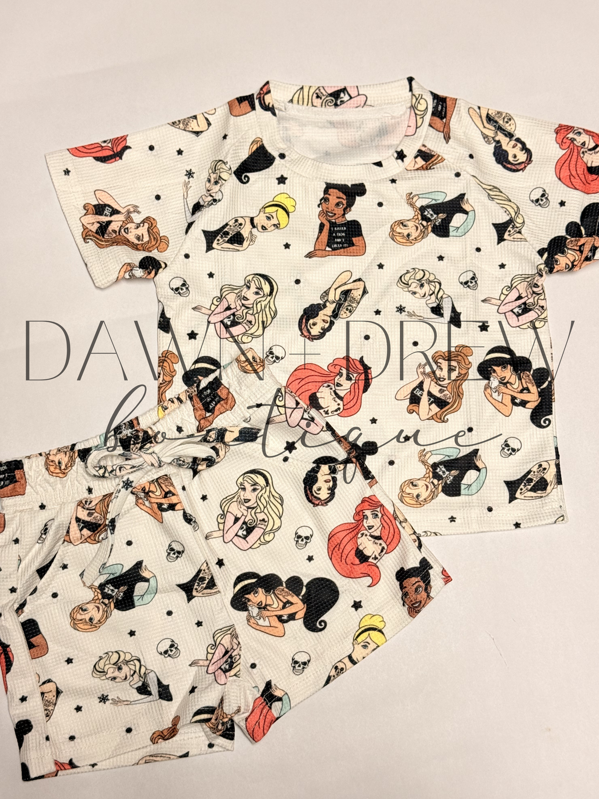 Custom Waffle Short Sleeve & Shorts - CLOSES 10/5