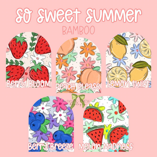 PREO: So Sweet Summer Bamboo - Callie Ruffle Sets