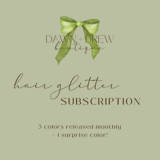 Hair Glitter: Monthly Subscription - AUGUST