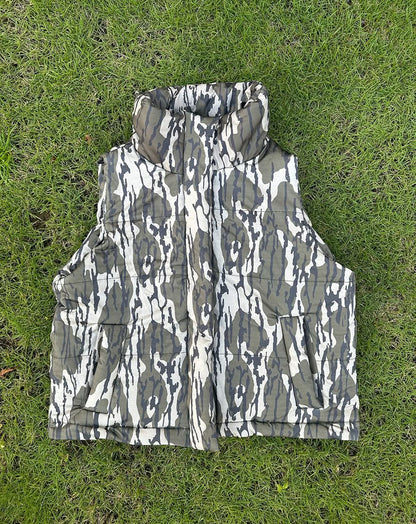 Camo Puffer Vest - CLOSES 11/9
