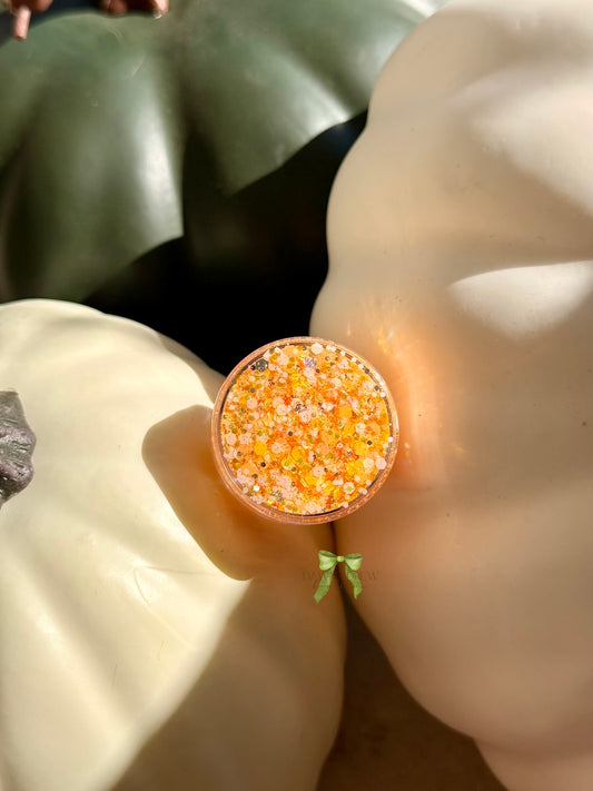 HAIR GLITTER: Candy Corn Glow