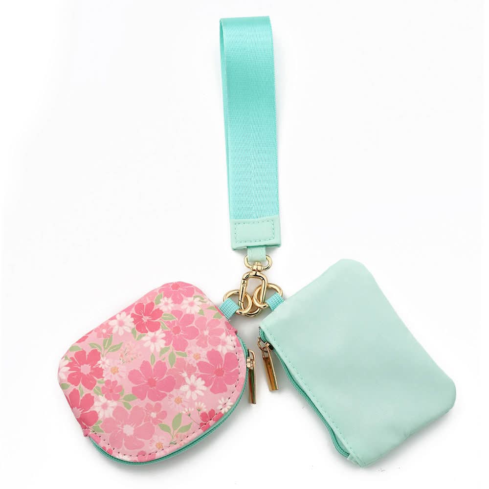 Floral Pouch Wristlet - CLOSES 11/9