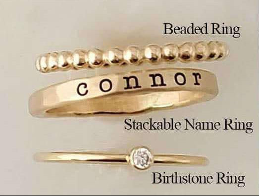 Customized Ring Stacks - CLOSES 10/22