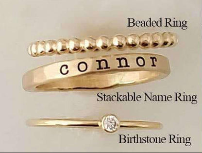 Customized Ring Stacks - CLOSES 10/22